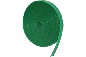 HARFINGTON Garden Plant Tape 33ft 1/2" Reusable Garden Plant Ties Strap Nylon Plant Twist Tie for Plant Gardening Home Office