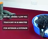 RUSTINS Quick Dry Floor Paint Grey 1 Litre Concrete Wood Stone view 5
