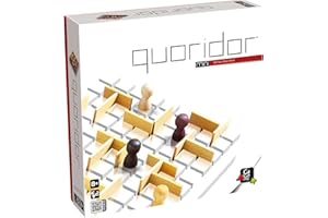GIGAMIC Quoridor Mini | Travel-Friendly Strategy Game for Families and Adults | Ages 8+ | 2 Players | 15 Minutes