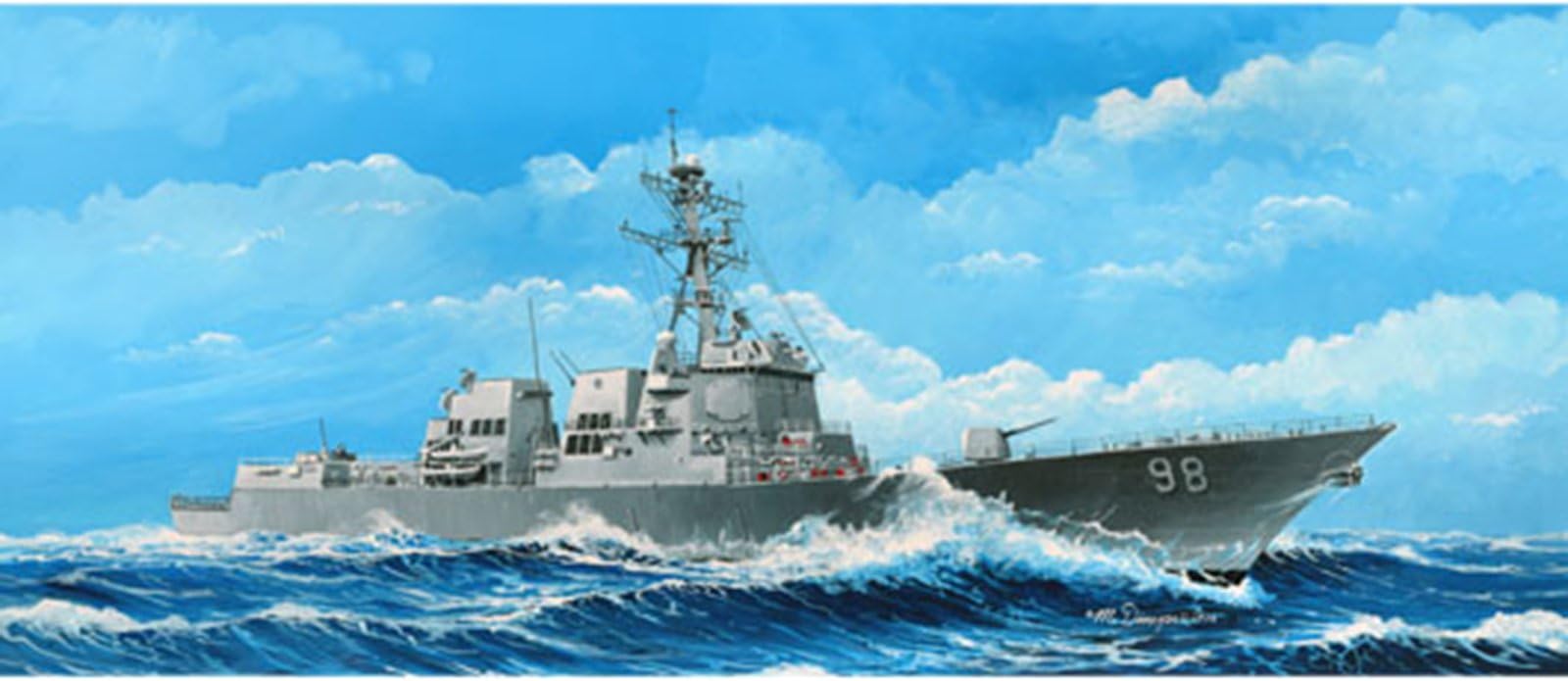 Trumpeter 1/350 04528 USS Forrest Sherman DDG-98