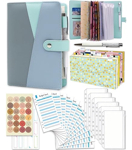 Classeur A5 Enveloppe, 100 enveloppes budgétaires, 3 Autocollant d'étiquette, Pour Planner Classeur A5 Enveloppe, 100 enveloppes budgétaires, 3 Autocollant d'étiquette, Pour Planner