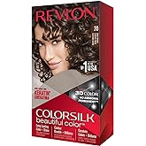 Revlon ColorSilk Hair Color, 30 Dark Brown 1 ea (Pack of 5)