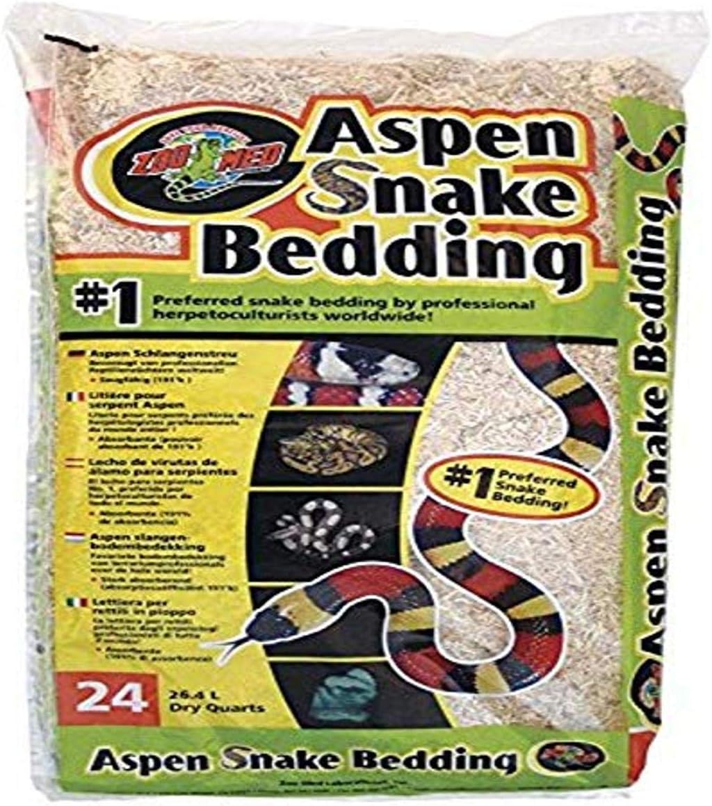 zoomed Zoo Med SB24 Aspen Snake Bedding, 26.4 Litre Zoo Med Amazon.co.uk Pet Supplies