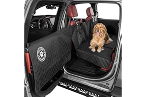 Ruff Liners Standard Back Seat Extender for Dogs, Black – As Seen on Shark Tank – Hard Bottom Platform for Cars, SUVs & Mid-S