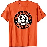 Anaheim Ducks Symbol Orange NHL Officially Licensed T-Shirt