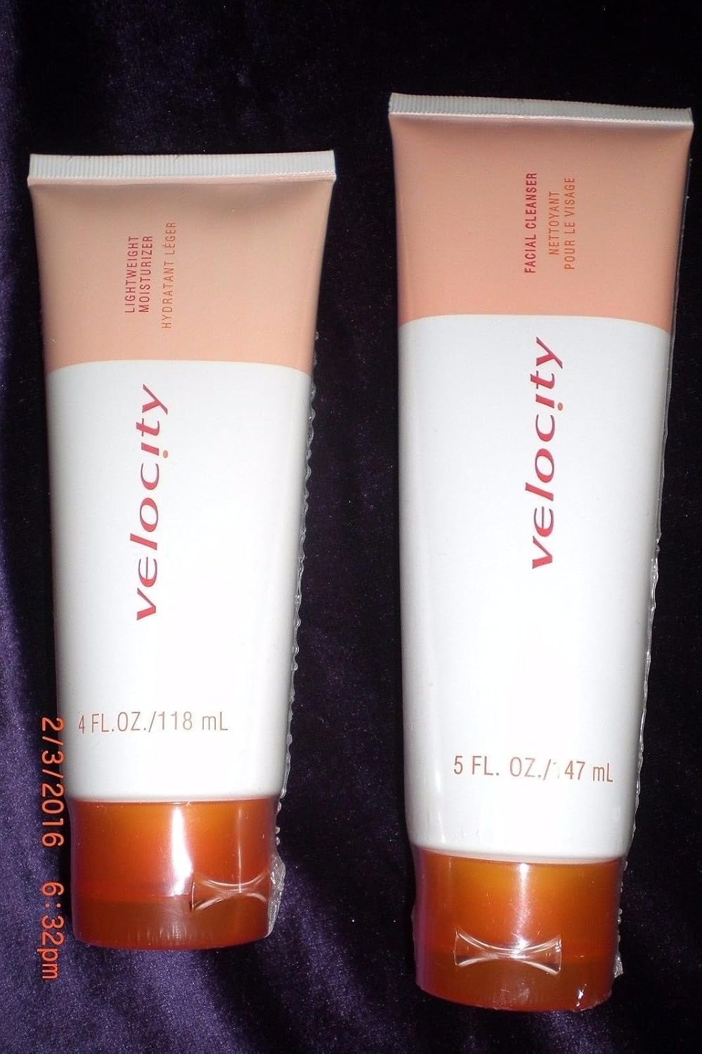 velocity face wash