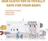 Firtink Soft Baby Book Black and White Sensory Cloth Toy Infant Toy view 5