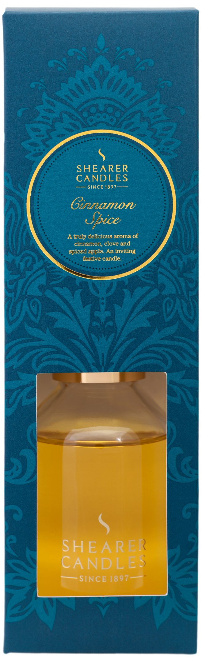 Shearer Candles Cinnamon Spice Scented Reed Diffuser