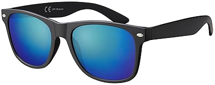 La Optica Original UV400 CAT 3 Unisex Sonnenbrille - Farben, Einzel-/Doppelpacks, Verspiegelt