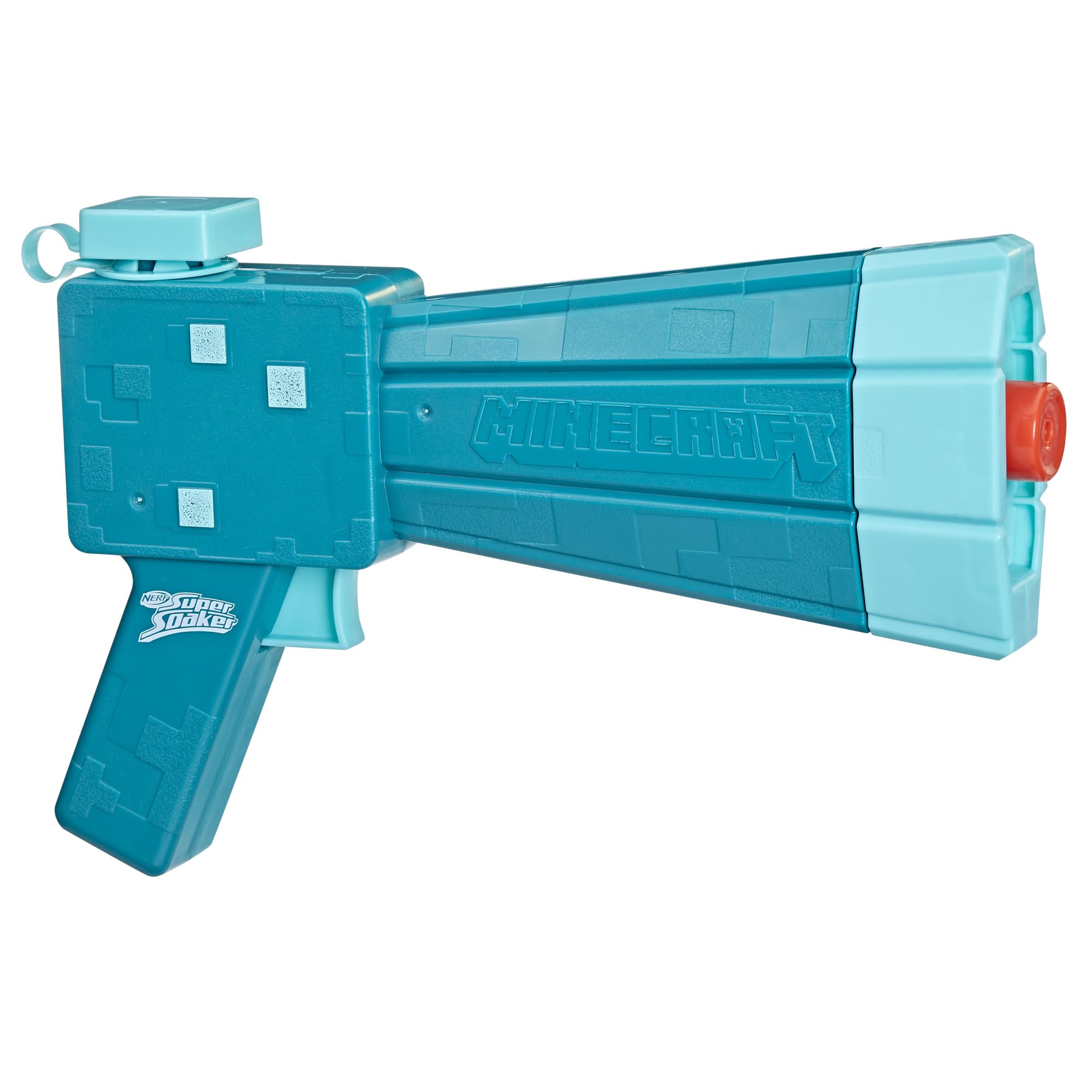 Nerf Super Soaker Minecraft Glow Squid Water Blaster, Minecraft Dungeons Squid Mob Design, Outdoor Water Toy, Outdoor Games For Kids