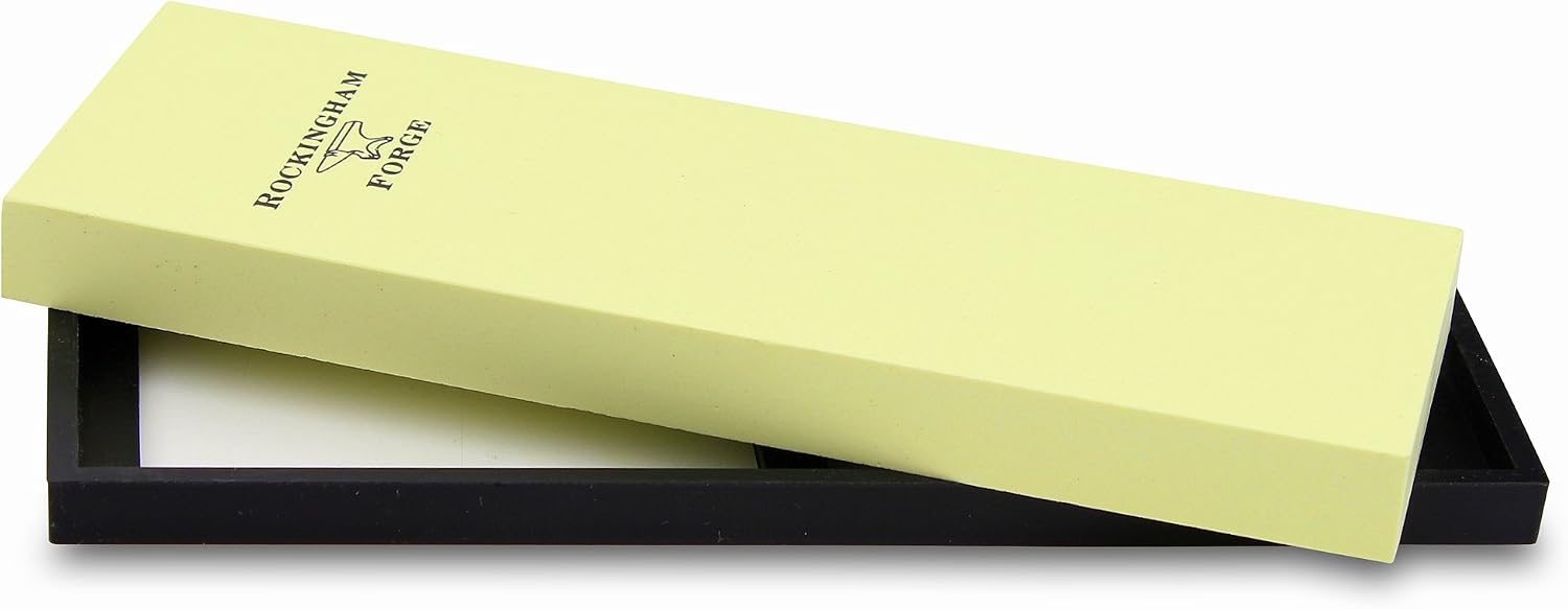 Rockingham Forge SUPERSHARP Whetstone, Medium 1000 Grit, Professional Knife Sharpening Stone with Non-Slip Base, 18x6x1.5cm - Image 4