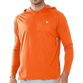 NORTHYARD Men's UPF 50+ Hoodie Shirts Long Sleeve Sun Protection Fishing Swim Beach UV SPF Rash Guard Quick Dry Lightweight