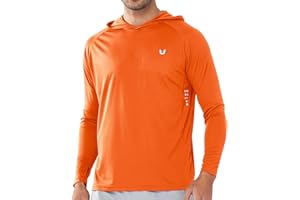 NORTHYARD Men's UPF 50+ Hoodie Shirts Long Sleeve Sun Protection Fishing Swim Beach UV SPF Rash Guard Quick Dry Lightweight