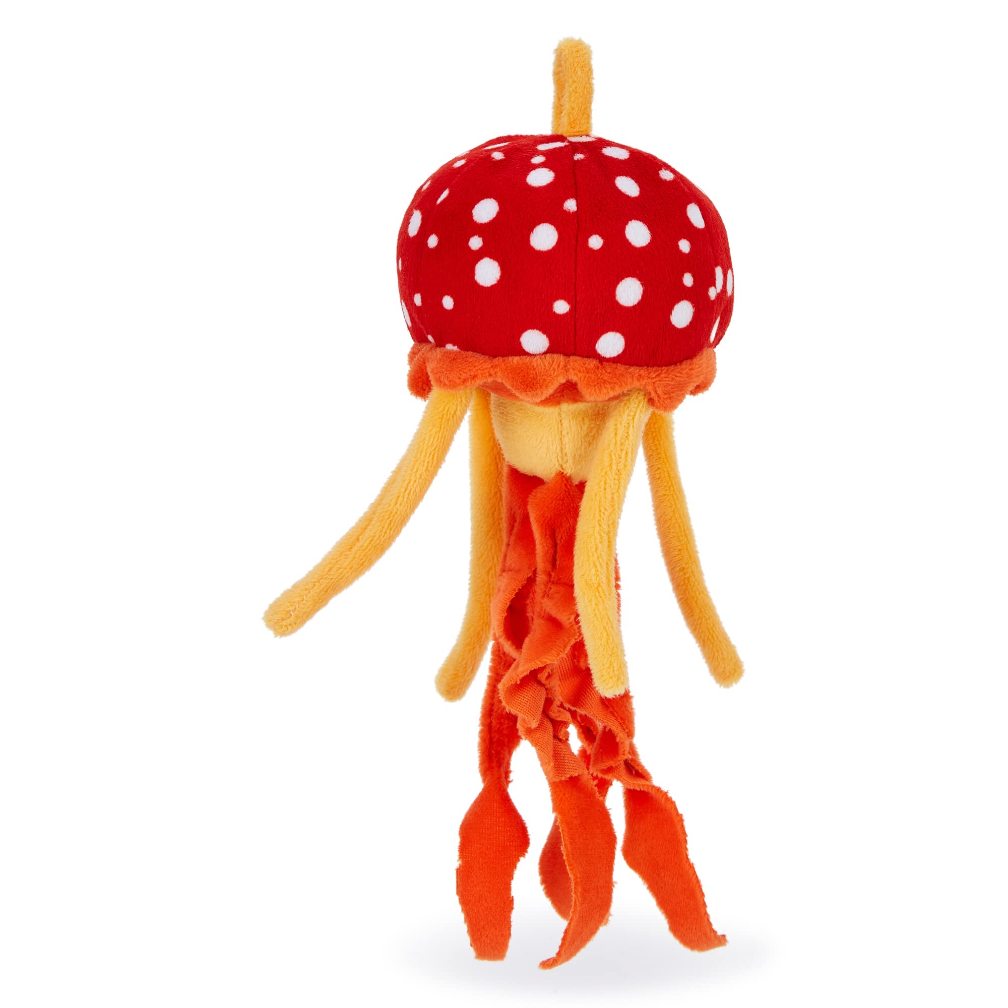 Zappi Co Plush Children's Stuffed Soft Cuddly Plush Toy-Part of Safari Animals Collection, Perfect for Kids (23cm Height) (Jellyfish (Red)) — image 1