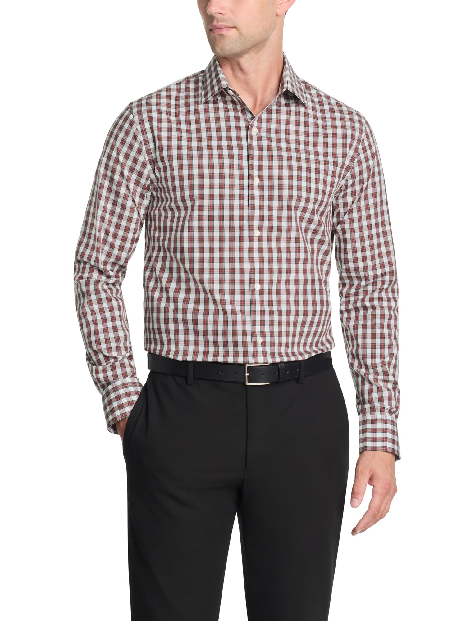 Tommy Hilfiger Men’s Dress Shirt Slim Fit Essentials
