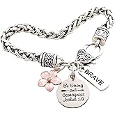Religious Bible Verse Bracelet for Her Scripture Quotes Bracelet Faith Christian Jewelry Encouragement for Women Friend