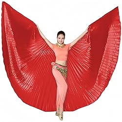 Lauthen.S Belly Dance Isis Wings with Sticks Women