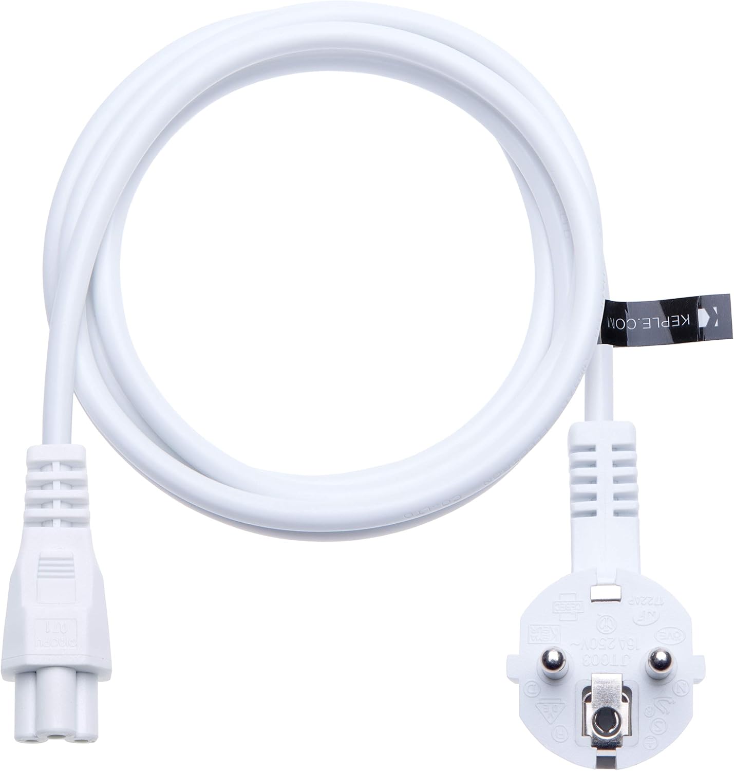 UK Mains Lead AC 3 Pin Wall Power Cord C5 Cloverleaf Compatible with Toshiba Sony Lenovo Dell Acer - Image 5