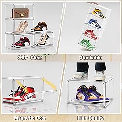 DAYOOH X-Large Clear Plastic Boxes for Big