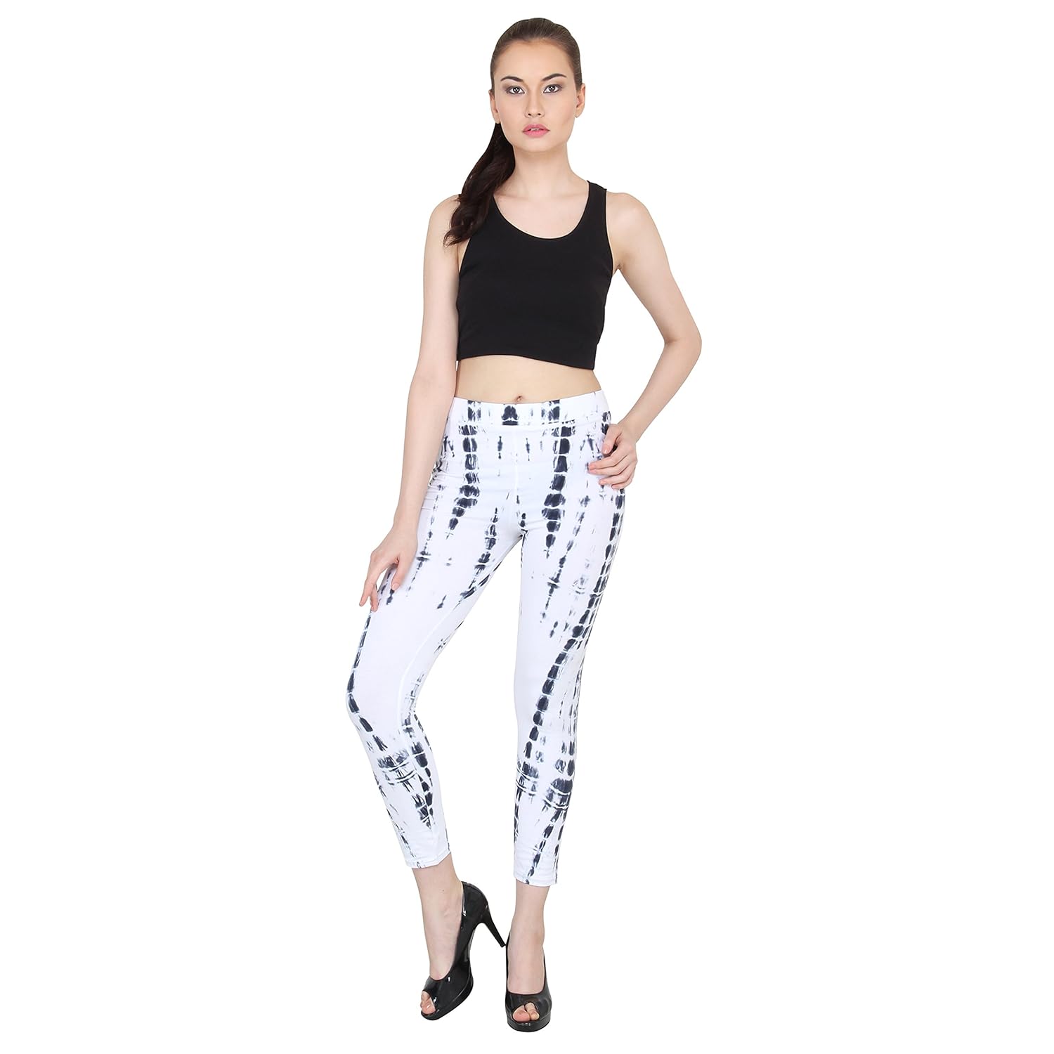 drama queen tie dye cotton yoga work out pant