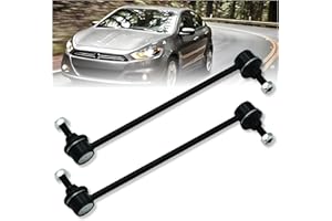 SegurVelo 2Pcs K750691 Front Sway Stabilizer Bar End Link Kit Compatible With Dodge 2013-2016 Dart, Compatible With Chrysler 2015 2016 2017 200 C FWD, 200 Limited FWD, 200 LX FWD