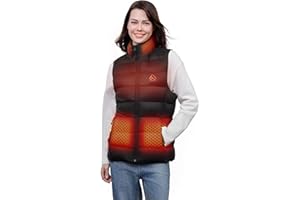 AVIDIA Heated Vest Women with Battary Pack, Rechargeable Women's Lightweight Heating Vests, Ideal Gifts for Wife Her