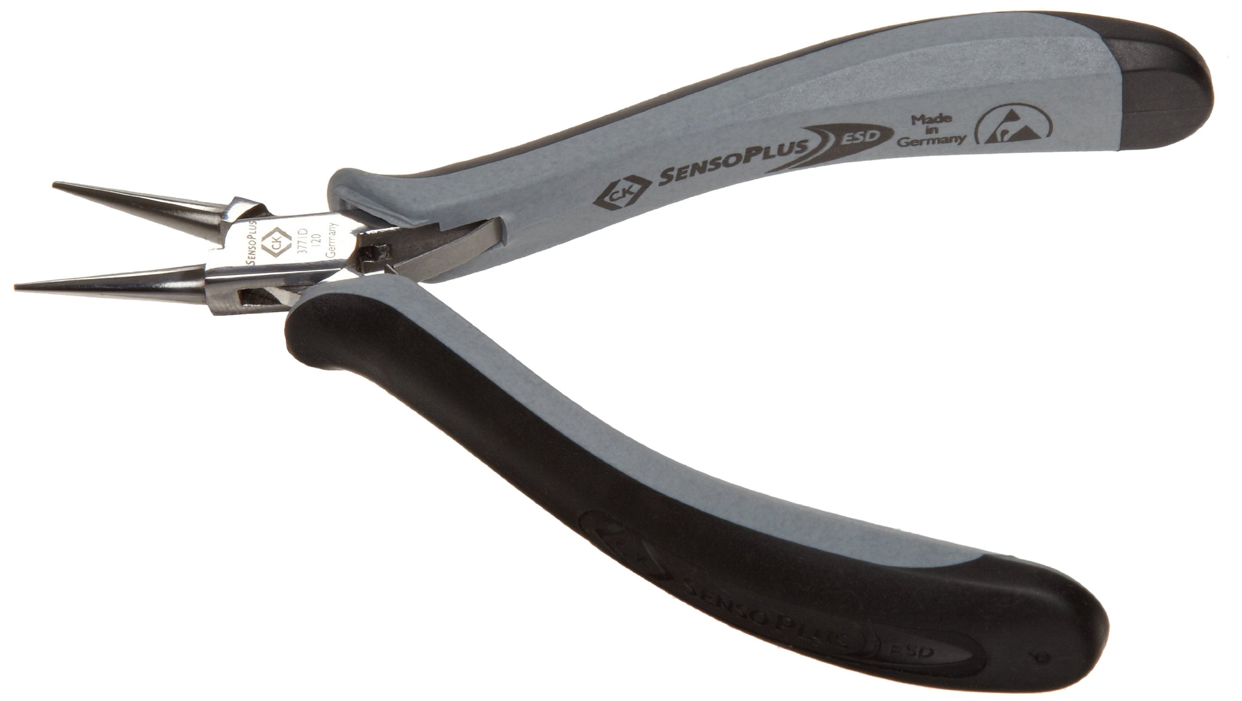 C.K SensoPlus T3771D120 135mm ESD Round Nose Pliers