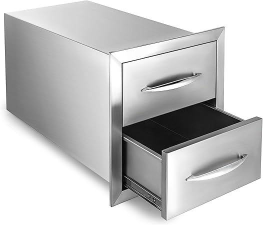 Amazon Com Mophorn 14x14 38 Inch Outdoor Kitchen Stainless Steel