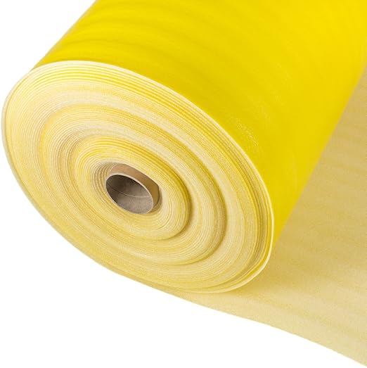 3mm Vapor 2in1 Vapor Barrier Flooring Yellow Underlayment 100sq Ft