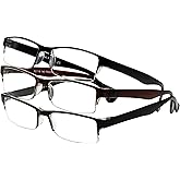 Foster Grant mens Pete Rectangular Reading Glasses