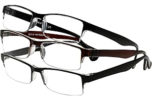 Foster Grant Men's Pete Rectangular Reading Glasses
