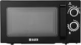 Haden 20L 800W Microwave Oven Black, 6 Power Levels, Defrost view 1