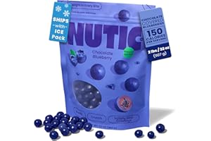 Nutic Milk Chocolate Covered Blueberries - 2Lb, Premium Chocolate Candy, Delight, Perfect for Holiday Gifts & Food Baskets, Made in USA - (Pack of 1)