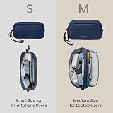 tomtoc Cable Organiser Bag Travel Pouch Water Resistant Tech Organizer view 8