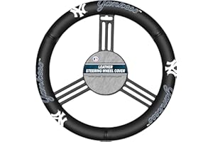 Fremont Die MLB Leather Steering Wheel Cover