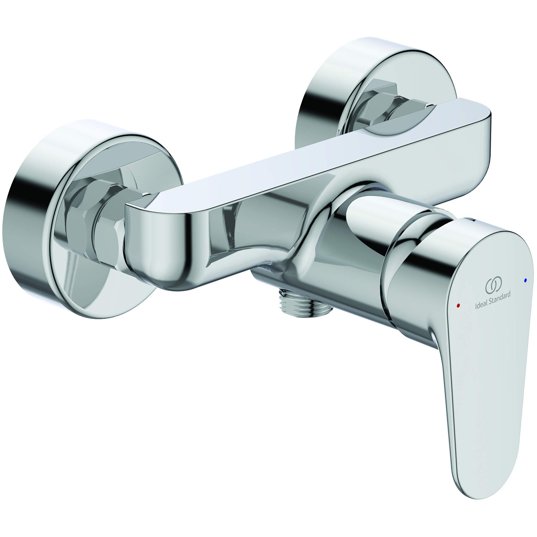 Ideal Standard BC156AA Tyria Wall-Mounted Shower Mixer Tap, Chrome