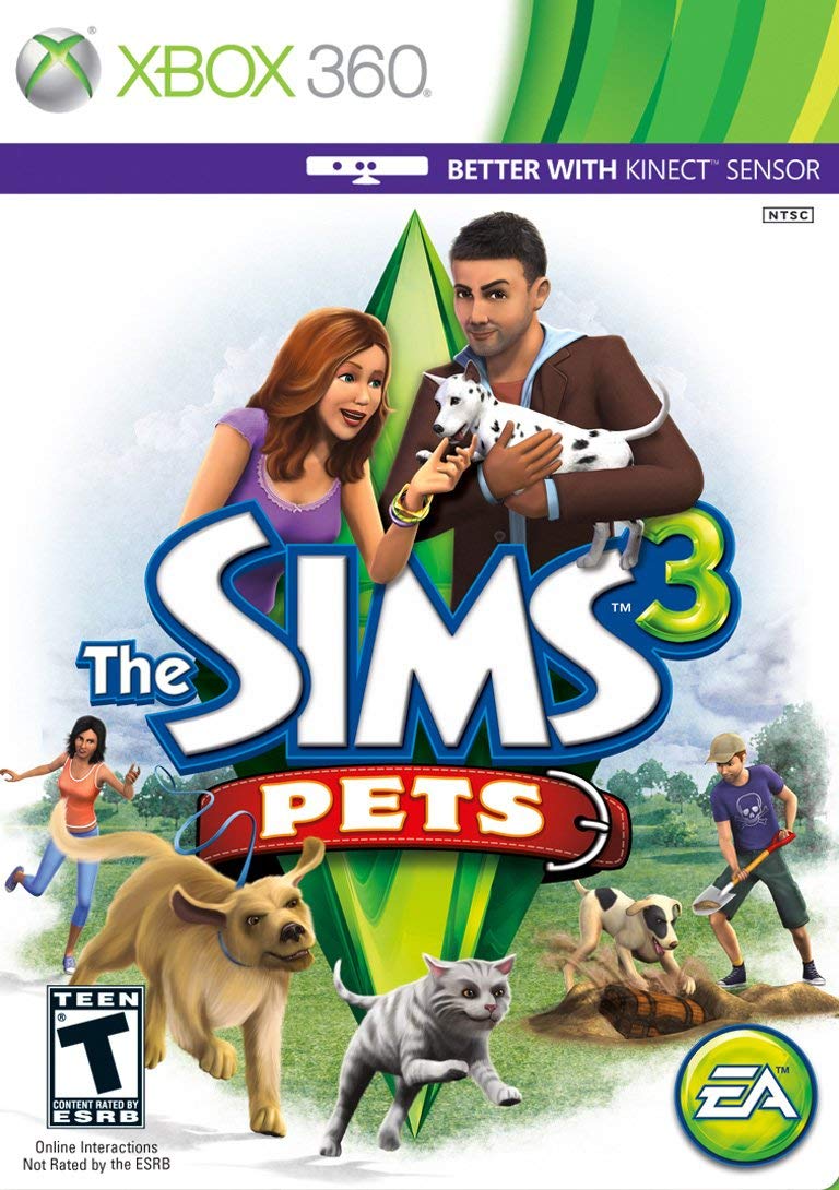 The Sims 3: Pets - Xbox 360 (Renewed)