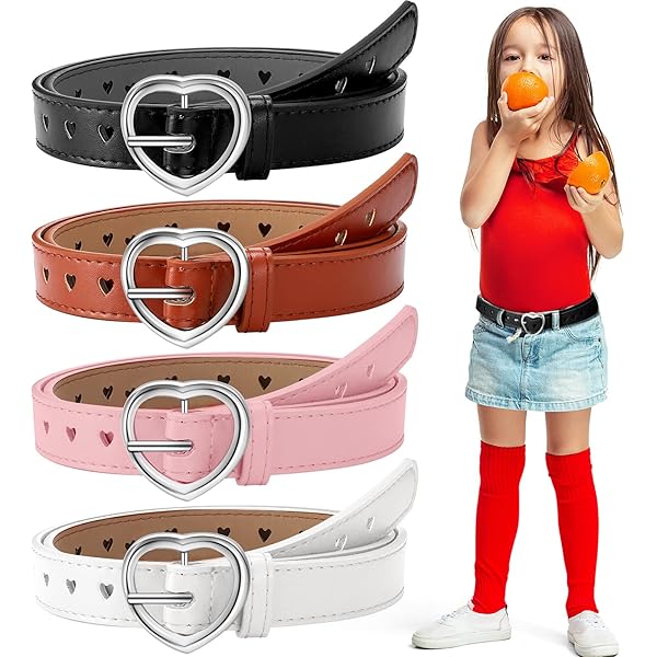 JASGOOD 2 Pack Women Leather Belts For Dress Thin Waist Belt With Gold Buckle,Black&Coffee