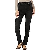 Silver Jeans Co. Women's Isbister High Rise Two-Tone Wide Leg Jeans