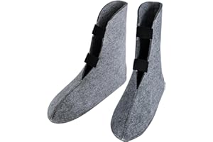Waybas Replacement Felt Boot Liner for Men Women, Wool Blend High Winter Boot Insulator for Hunting Fishing Hiking Snow Work