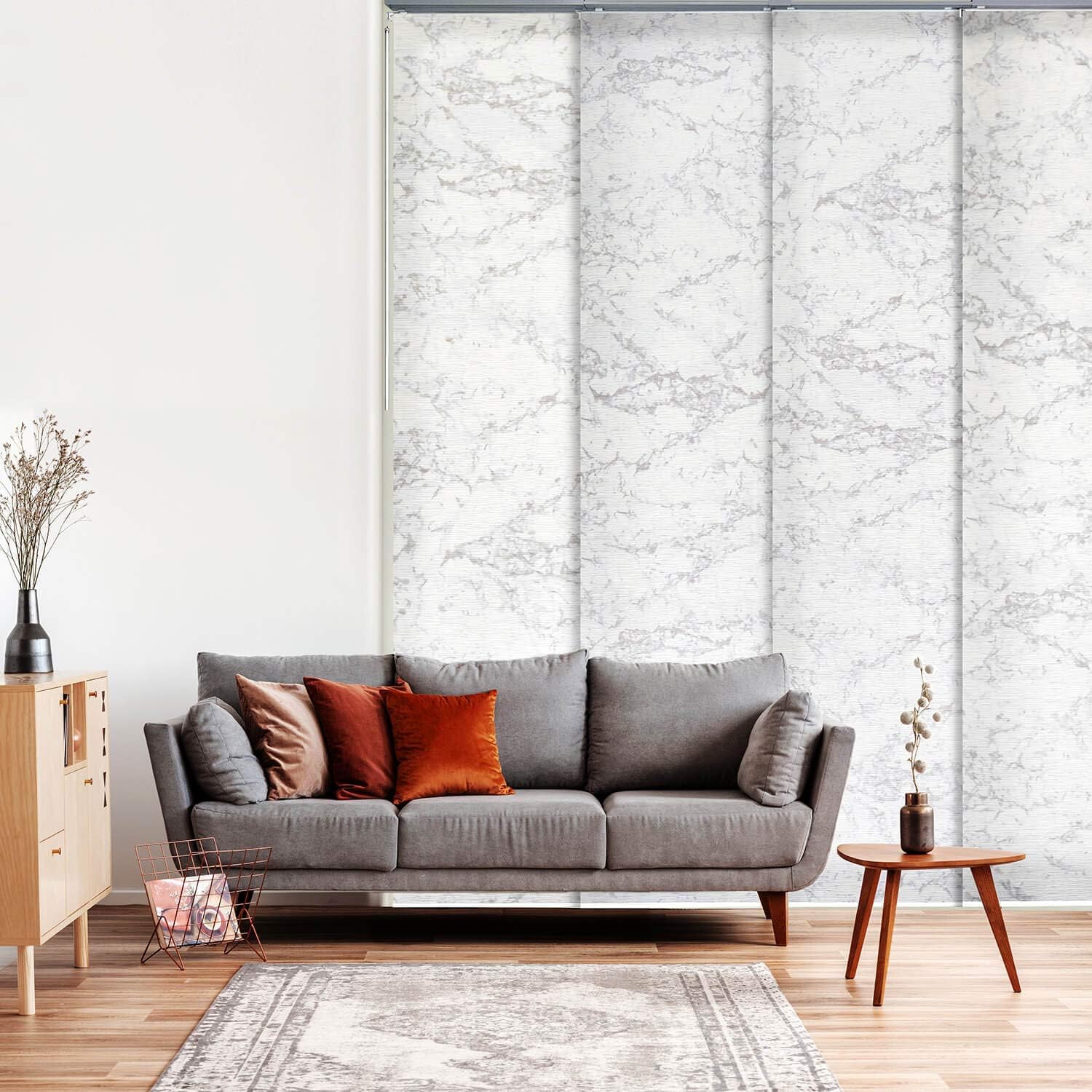 GoDear Design Deluxe Adjustable Sliding Panel Track Blind