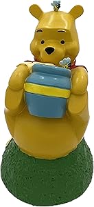 Winnie The Pooh Garden Statue, Will add Character to Your Outdoor Living Space. This Product is a Generous 7 inches Tall and 5 inches Wide, Made of Durable cast Stone Resin.
