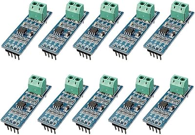 Fasizi 10pcs MAX485 RS485 Module TTL to RS-485 MCU Development Board 5V
