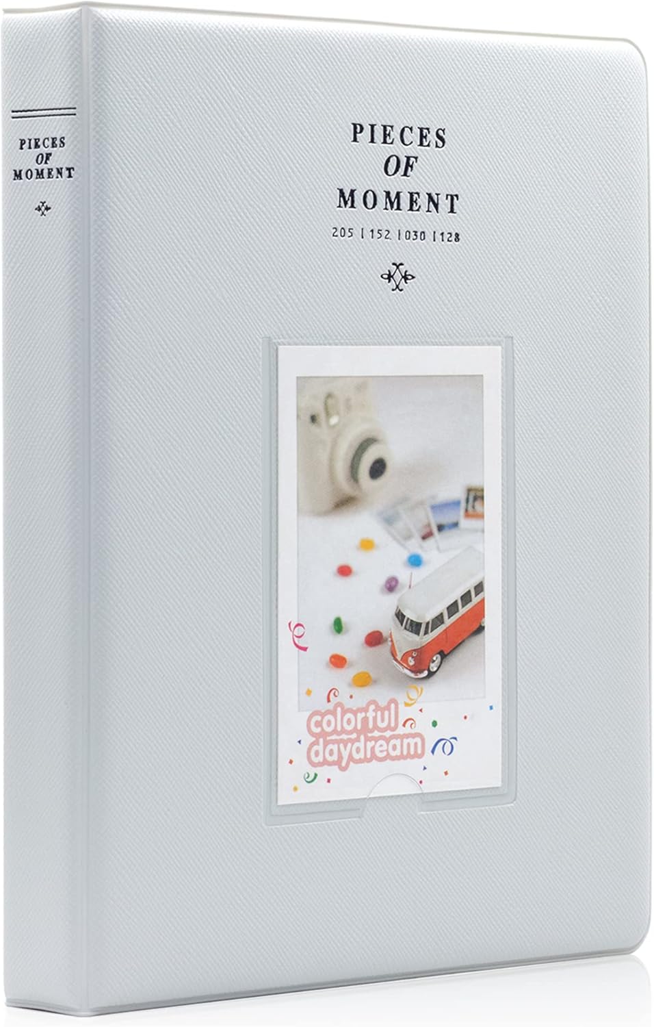 Photo Albums, Frames & Accessories - Ablus 128 Pockets Mini Photo Album - Fits for Fujifilm Instax Mini 11 Mini 9 Mini 8 Mini 90 Mini 25, Polaroid Snap PIC-300, Kodak Mini 3-Inch Film(Smokey White)