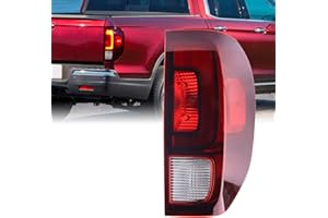 KAMDKI Right Passenger Side Tail Light LED Rear Lamp Compatible for 2017-2023 Honda Ridgeline With Bulbs RH 33500-T6Z-A03 335