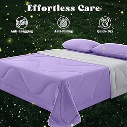 FineMay Cooling Comforter King Size, Double-Sided