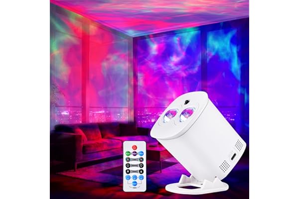 HIJOPIB Galaxy Projector for Bedroom, Nebula Ceiling Led Lamp with Remote & Timer, Night Light Gifts for Kids,Room Decor/Birthdays/Christmas/Party/Tiktok Live