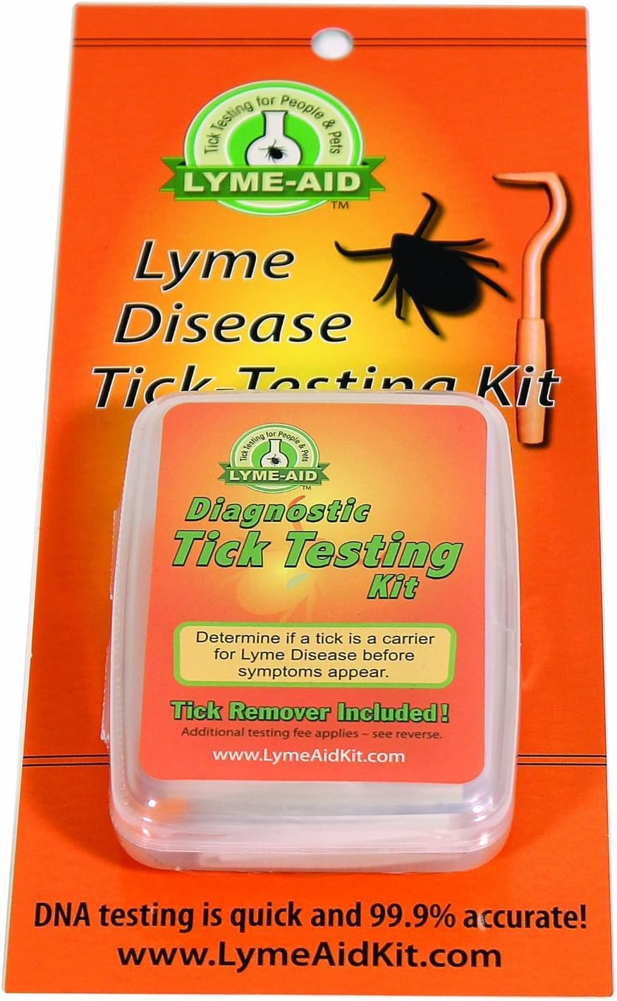 Lyme-aid Diagnostic Tick Remover & Testing Kit for Humans & Pets - by Lyme Aid