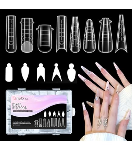 Amazon.com: EZ Flow A Polymer Clear False Nails, 4 Ounce : Beauty