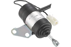 API-SOLENOID Fuel Shut Off Solenoid 16851-60014 052600-4531 for Kubota BX2230D RTV900R RTV900T B7410D BX1500D BX1800D, Denso BX7410D 12DC